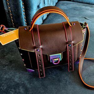 Black & Neon Michael Kors Manhattan purse